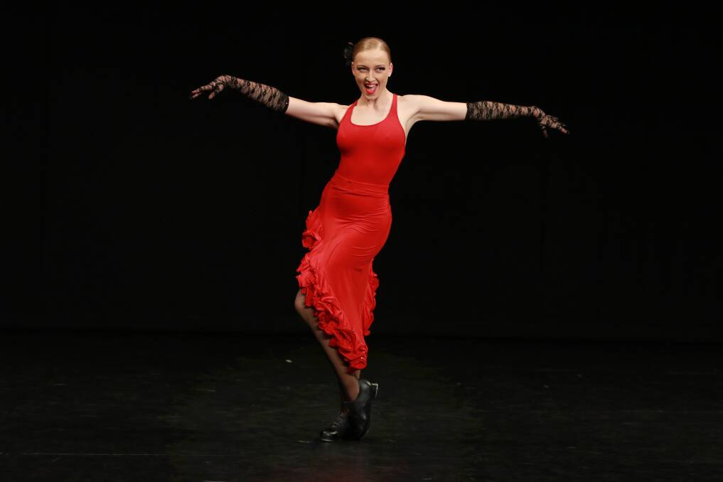 Layla Sheahan (Port Macquarie) won Section 511 District Slow Tap dance Solo 13 years to 23 years.