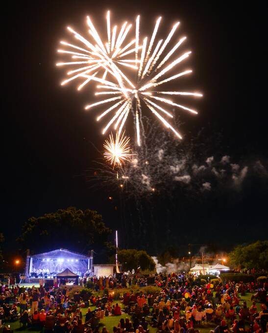 Big crowds expected: Taree's Carols in the Park will once again have live entertainment and a fireworks display.
