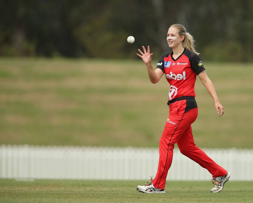 Maitlan Brown playing for the Melbourne Renegades this season. Photo Getty Images.
