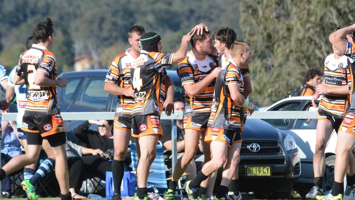 Wingham had a great start to the preliminary semi-final when captain-coach Kurt Lewis scored the opening try.