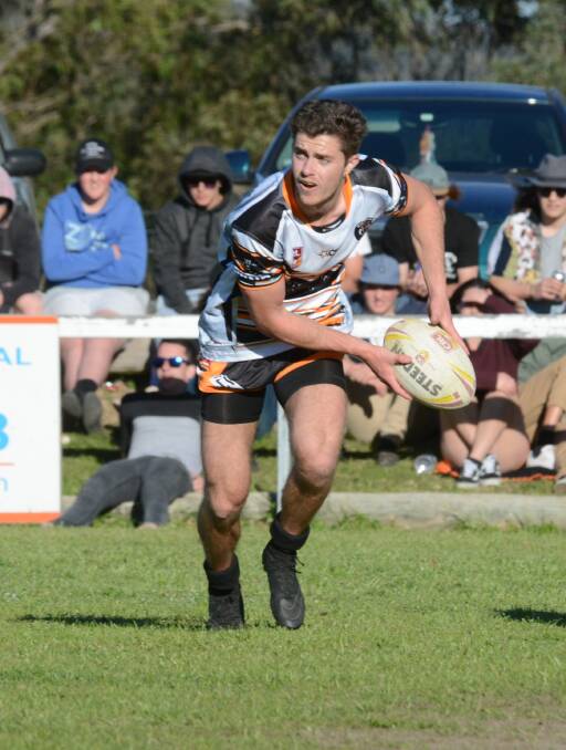 Brodie Myer played a starring role at hooker for Wingham Tigers in last week's clash against Forster-Tuncurry. He'll line up in the centres for Sunday's preliminary semi-final against Port City at Wingham.