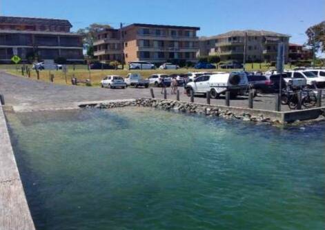 Little Street, Forster boat ramp. Picture MidCoast Council.