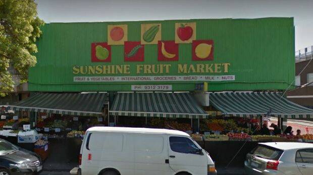 The former operator of Sunshine Fruit Market has copped a record fine for underpaying a newly arrived refugee. Photo: Google Street View
