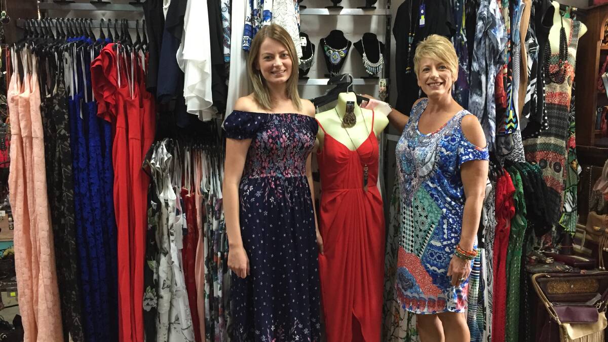 Dressed for the occasion: Alana and Shirley Clarke of Dress Up have a passion for fashion and have created a joyful environment for women of all ages to shop for a wide range of formal and informal wear.