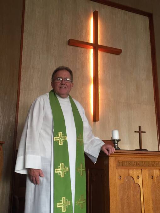 Called to serve: The Reverend Darrell McKeough may be retiring but he's not ready to hang up the robes just yet.