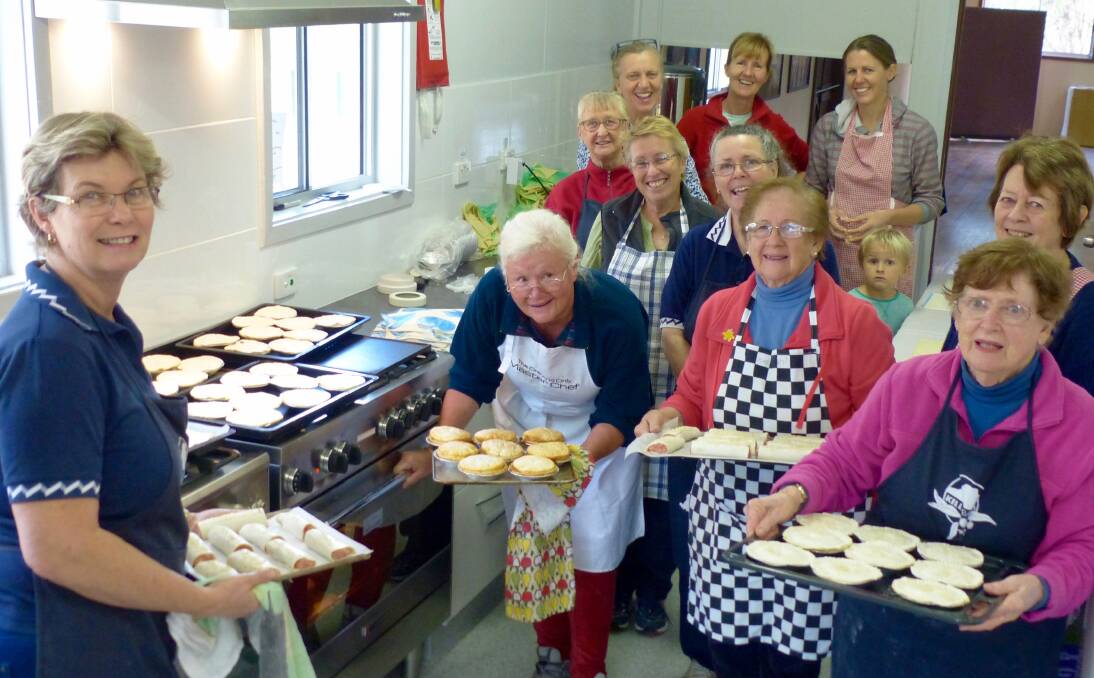 Killabakh kitchen ladies cooking up a storm for this year's Day in the Country to be held this Saturday, September 3. The cooks have been planning a big menu of 'street fare' so visitors can sample a number of tasty treats on the day.
