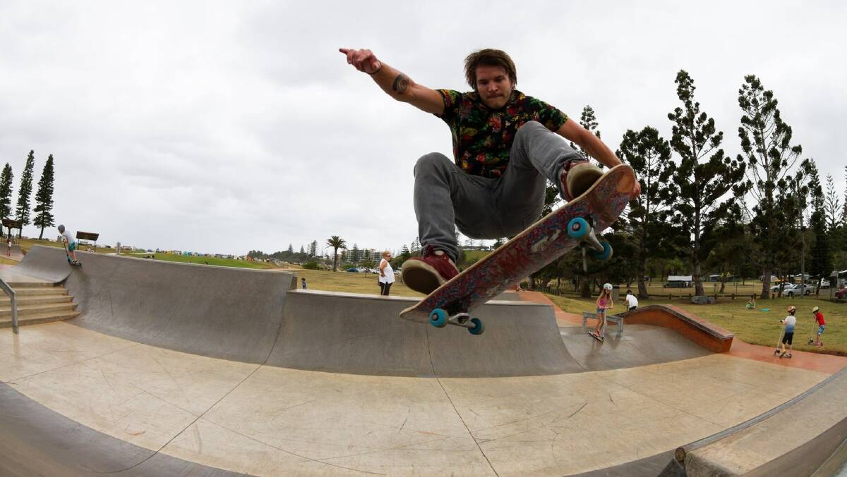 Blake Ballard started skating at Wingham Skate Park and now travels the world with his board despite a serious brain injury in 2009.
