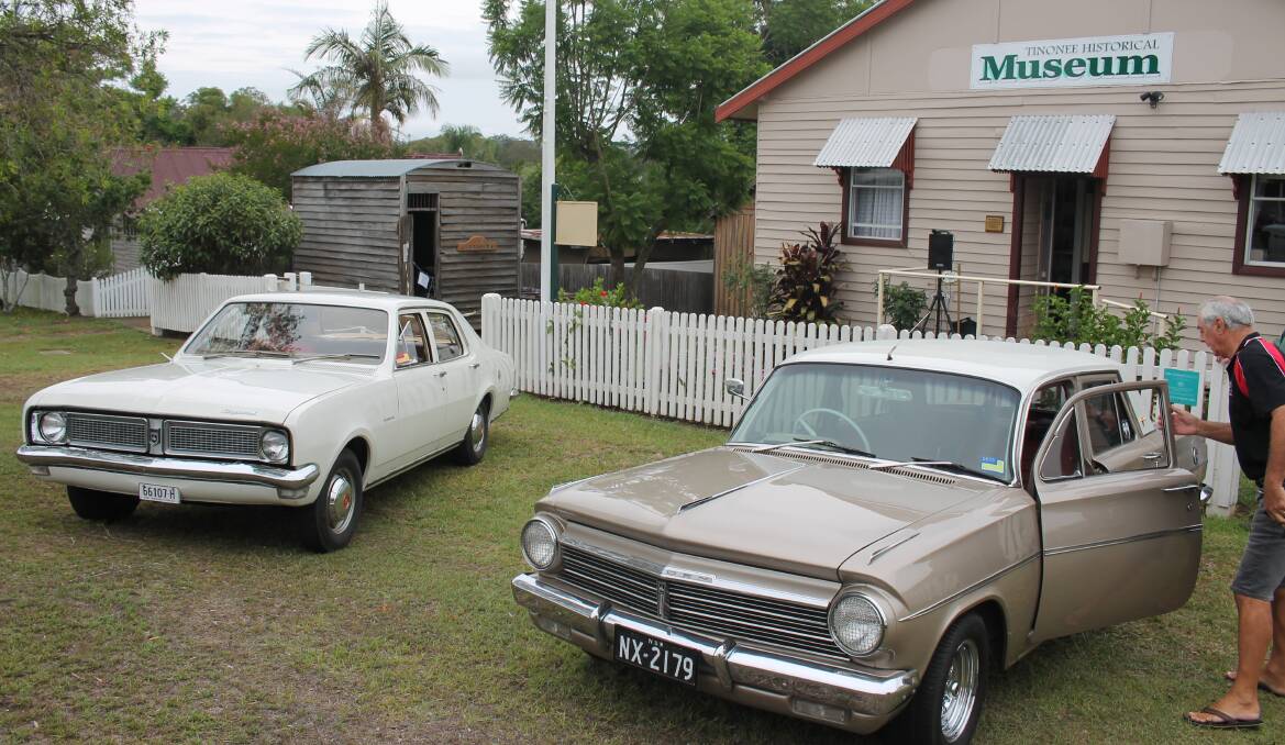Classics: There was much interest in the visit to the Tinonee Historical Society Museum by the Hastings Old Holden Car Club members at the weekend.