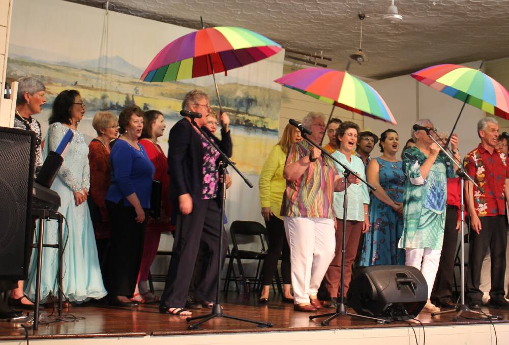 Musical magic: Manning Valley Choral Society’s Tea & Tragedy performance at the Tinonee Memorial School of Arts Hall on September 24, was an outstanding success.