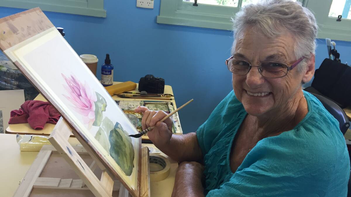 Pauline Douce from Queensland has been attending Camp Creative since 2002 and says it has helped her recover from the loss of her daughter. CLICK THE PHOTO TO TAKE YOU TO THE FULL STORY