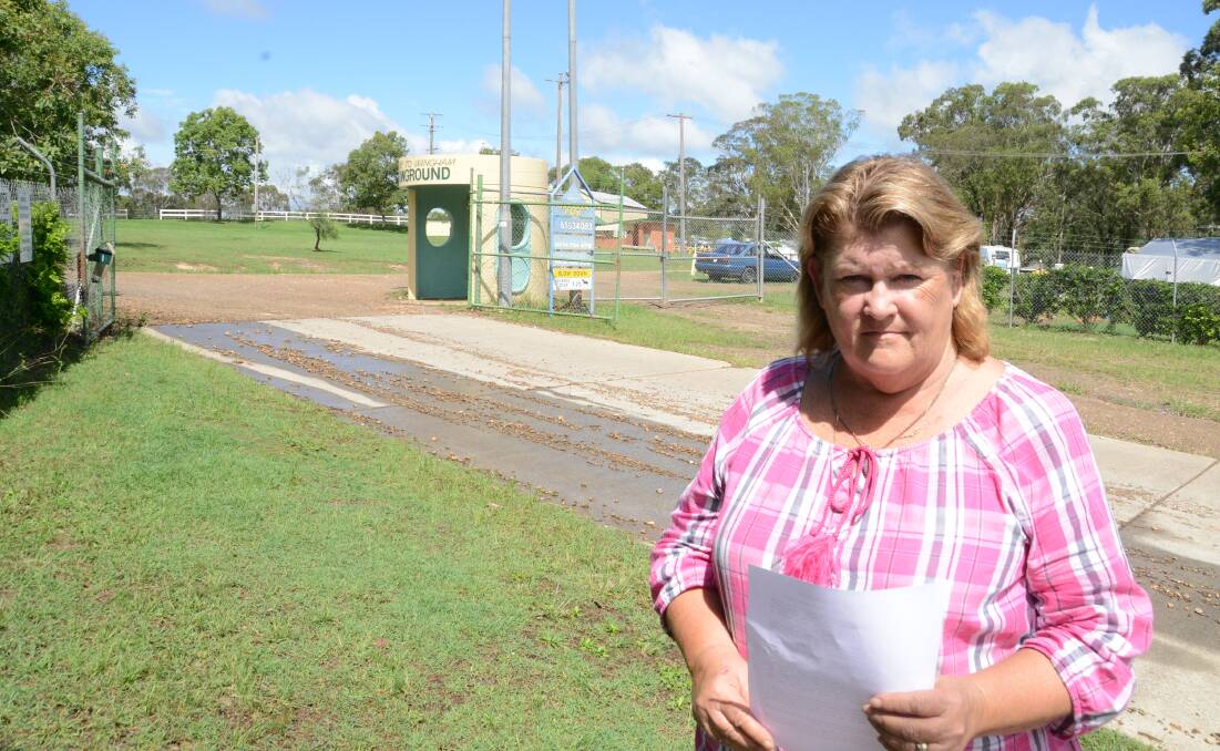 No show: Wingham Show Society president Elaine Turner deeply regrets the need for the cancellation of this year's show. Photo: Rob Douglas