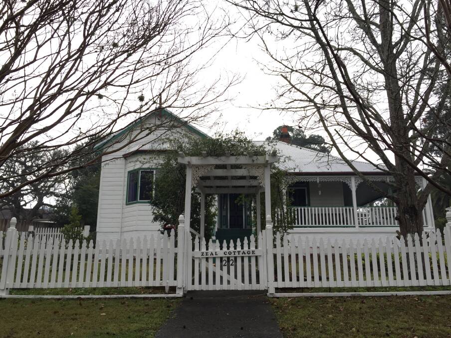 Zeal Cottage on Queen Street, Wingham, as it stands today. Photo: Julia Driscoll.
