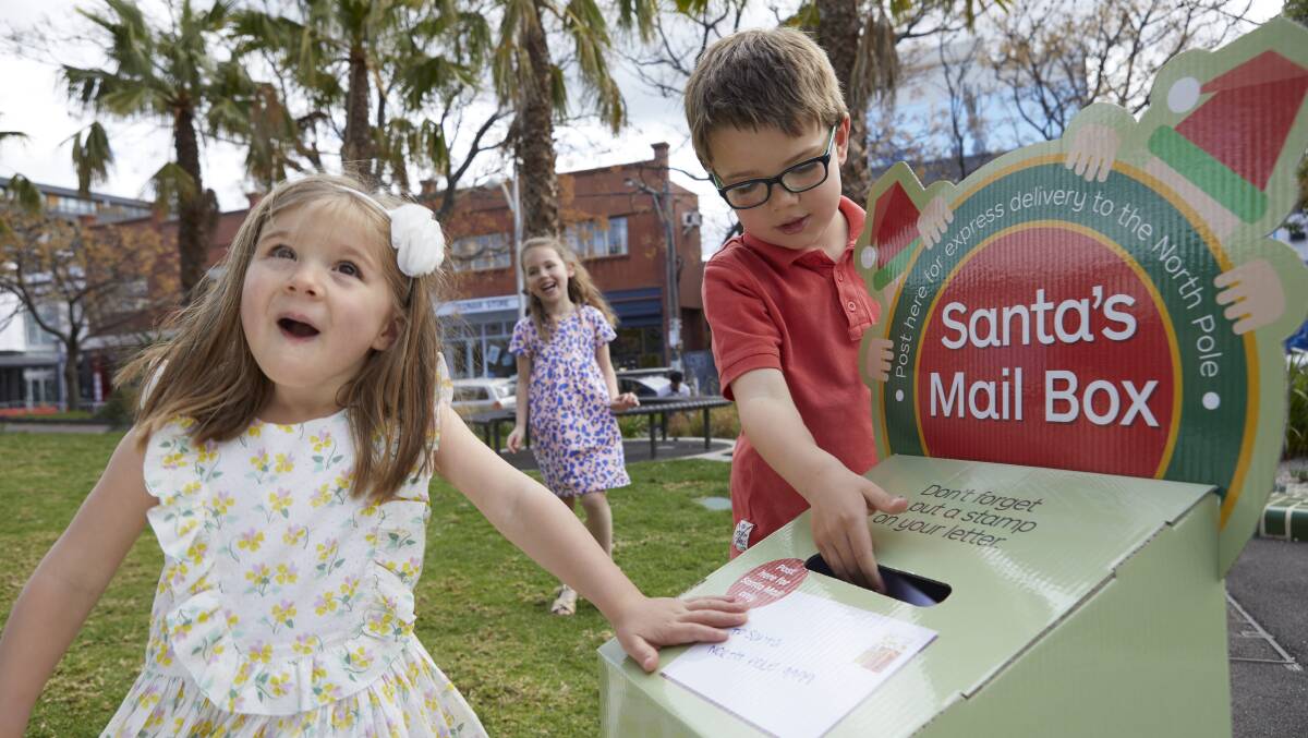 Santa Mail: Get your letters to Santa in now so he has time to reply to you before Christmas Day.