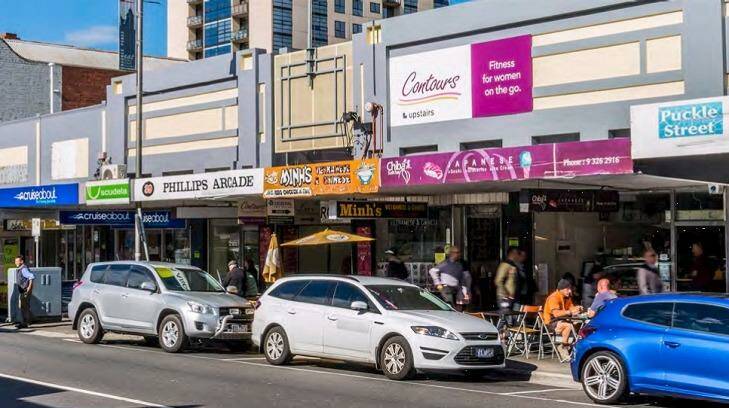 A Puckle Street retail site has been sold for $8.3 million in a private sale. Photo: sjohanson@fairfaxmedia.com.au