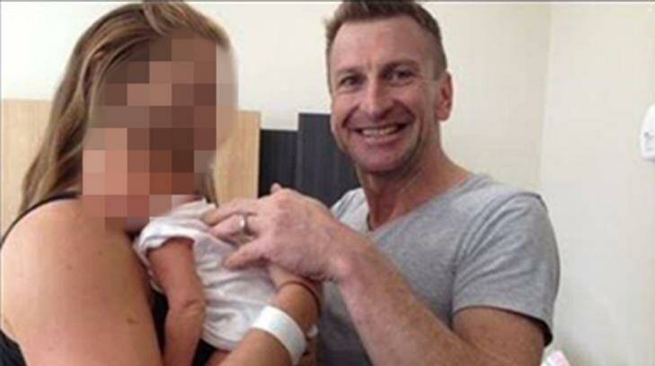 Chiropractor Grant Bond posted a photo on Facebook showing a newborn in a Wollongong Hospital. Photo: Supplied