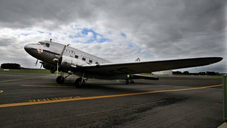 The trip took three days in the 1950s when Nigel Hungerford flew on a DC3 from Zambia to London. Photo: Leanne Pickett