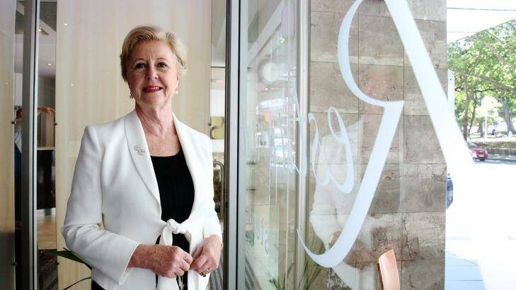 President of the Human Rights Commission Gillian Triggs spoke at a White Ribbon event in Sydney. Photo: Louise Kennerley