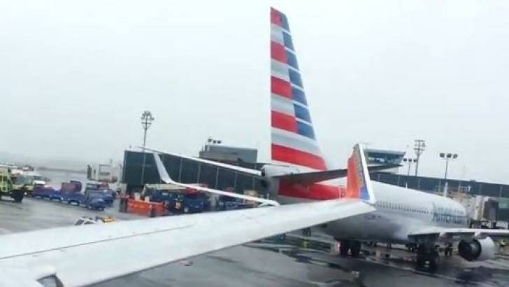 The view from the Southwest Airlines B737. Photo: YouTube