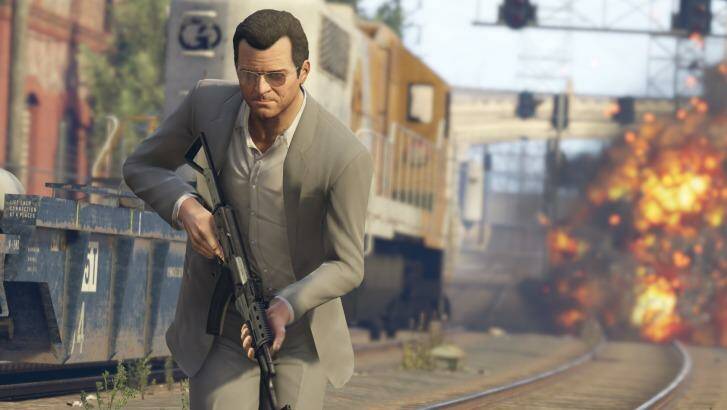 Critically acclaimed <i>Grand Theft Auto V</i> continues to do well for Take-Two. Photo: Rockstar