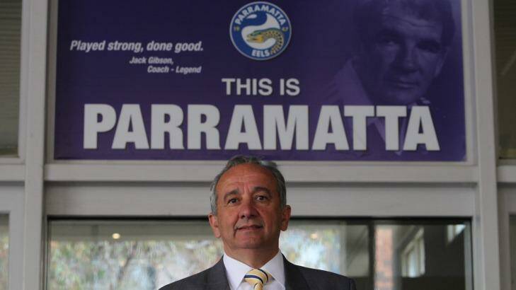 Facing allegations: Former Parramatta chairman Roy Spagnolo. Photo: Simon Alekna