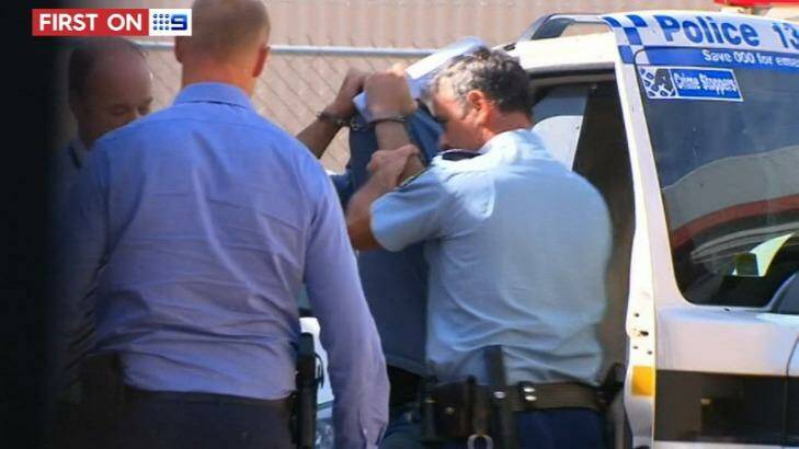 Mr Zahab appears at Young court. Photo: Nine News