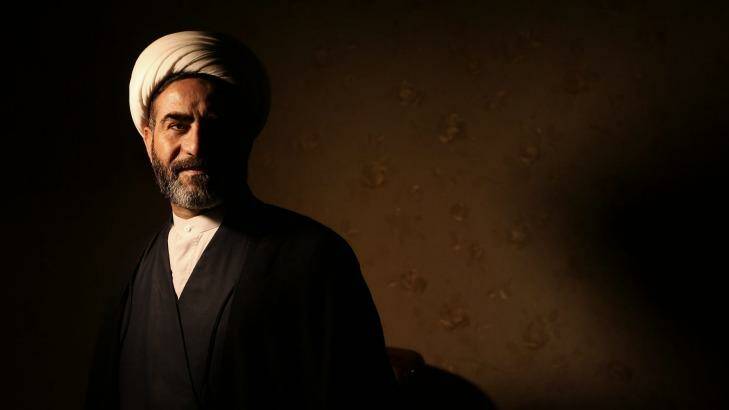 'We have enough manpower': Sheikh Adnan al-Shahmani, MP and militia leader, at his home in Baghdad. Photo: Kate Geraghty