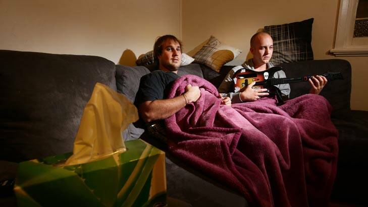 Man flu: They might not be faking it. Photo: Peter Stoop