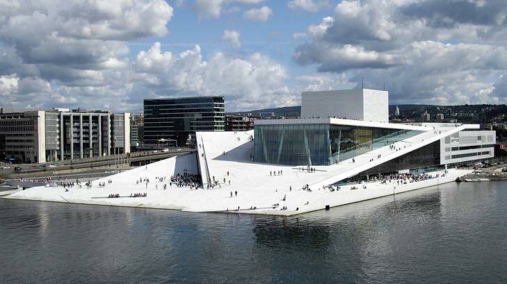 The Opera House, Norway. Photo: Christopher Hagelund/Visit Norway