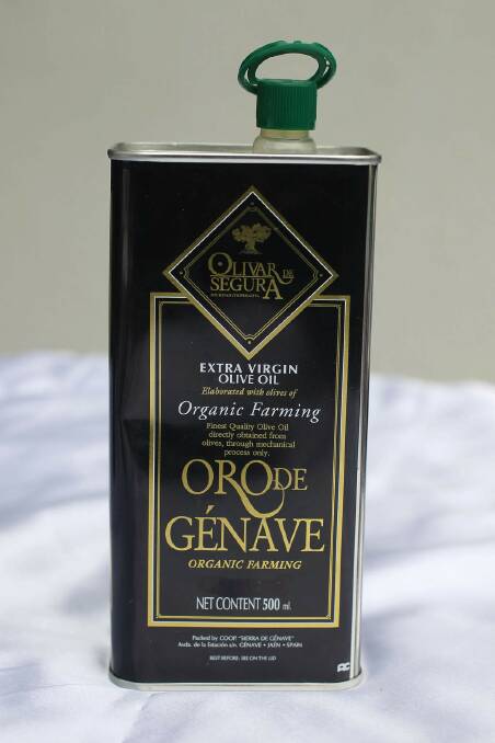 Olivar de Segura olive oil from Spain. Photo: Sahlan Hayes