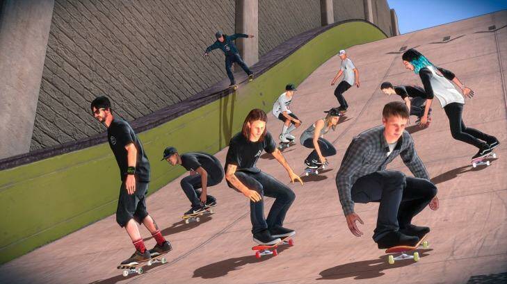 Tony Hawk's Pro Skater 5 is the first cab off the ranks. Ow, my memories.