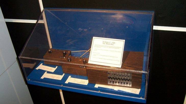 The original 'Brown Box' prototype, now held at the Smithsonian Institute. Photo: Flickr/georgehotelling