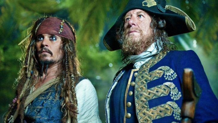 The fifth Pirates of the Caribbean movie will be filmed in Queensland. Photo: AP Photo/Disney, Peter Mountain