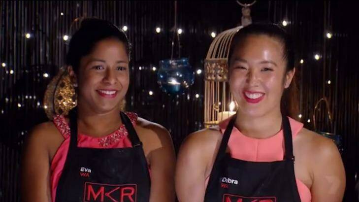 Eva and Debra's dishes scored them a spot in the <i>MKR</i> semi-final. Photo: Channel 7