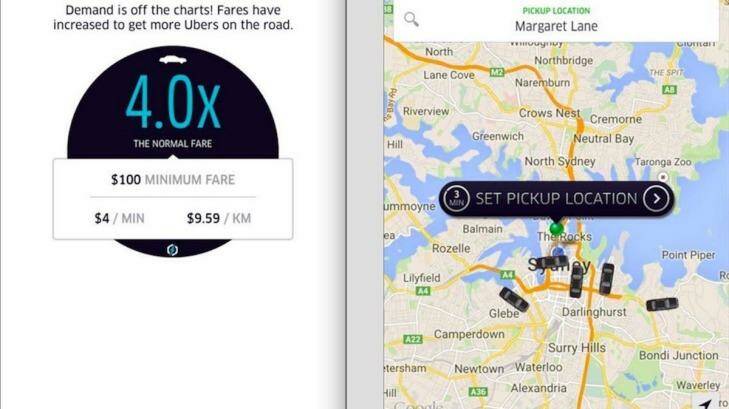 One Uber user reported $100 being the minimum fare. Photo: Matthew Leung/Mashable