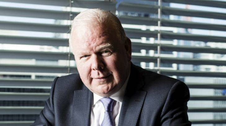 Big tweeter: ANZ boss Mike Smith has quickly built a 17,000-plus strong following.  Photo: Dominic Lorrimer
