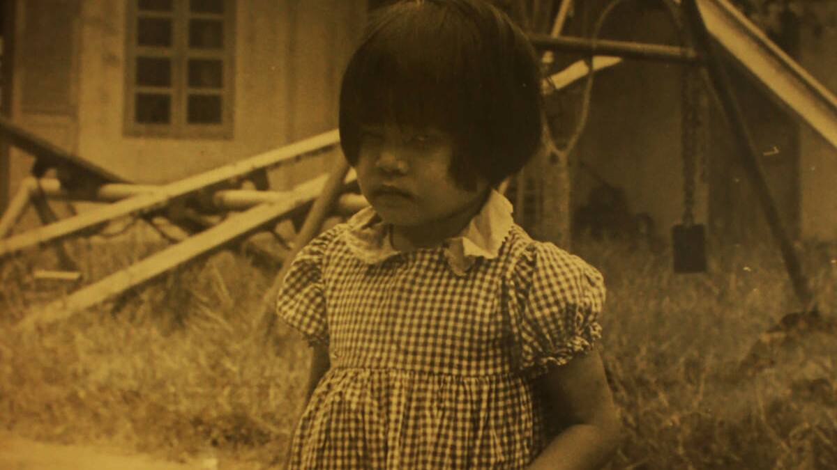 Emma Pham at age 3 in Vietnam. 