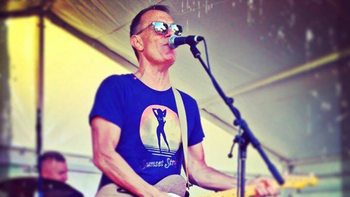James Reyne wraps up the evening at the Wingham Akoostik Festival on Saturday, October 18.