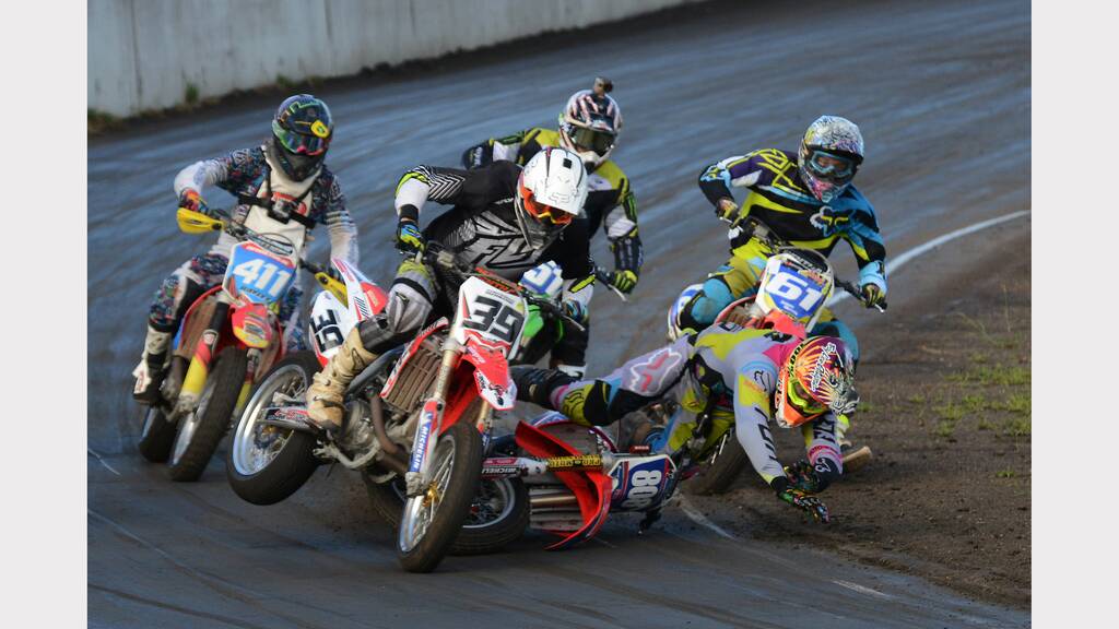 See what happens next during the heat of the pro open at the Old Bar Raceway