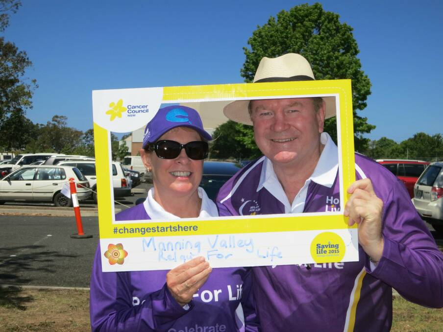 Myall Lakes MP Stephen Bromhead and his wife Sue #changestartshere