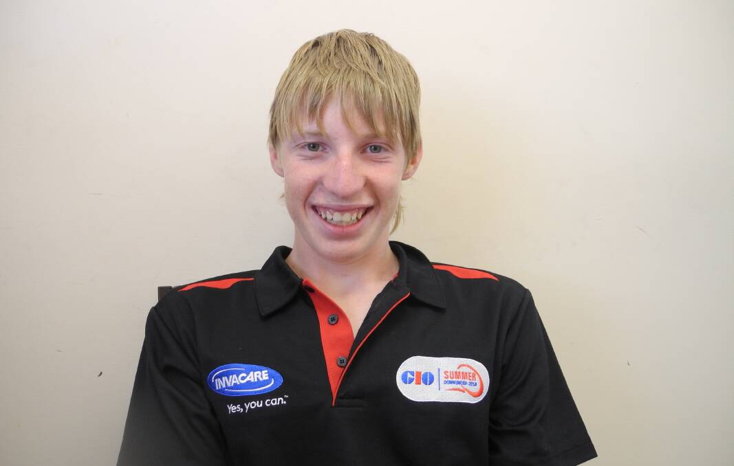 Luke Bailey, NSW State champion wheelchair athlete