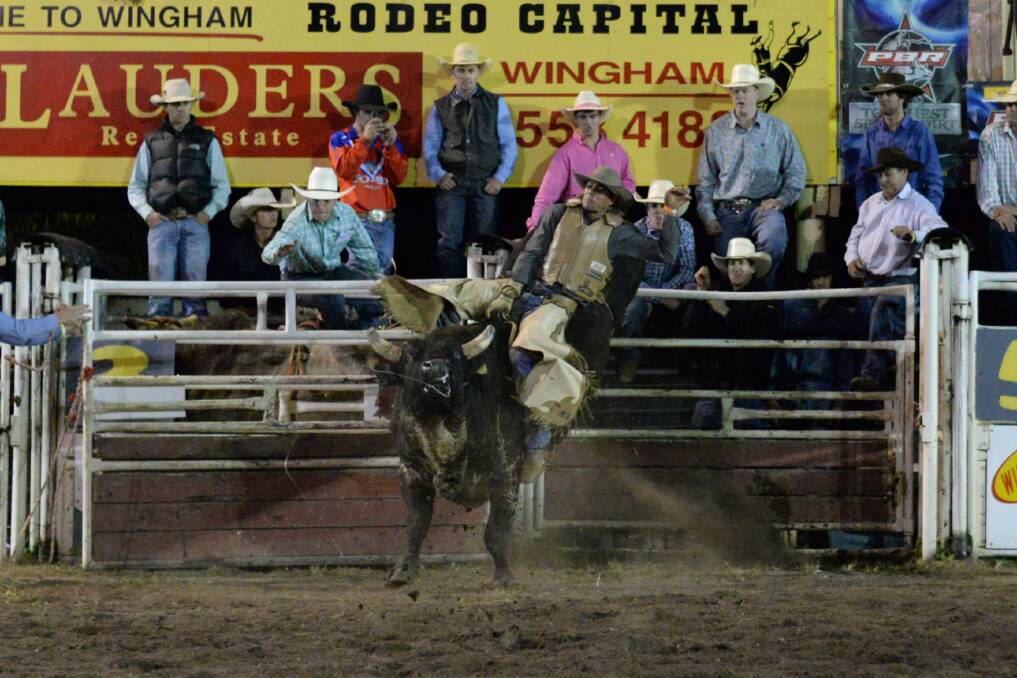 Manning Madness Professional Bull Riding Event in Wingham on Easter Saturday 2014
Photos by Mark Farley
