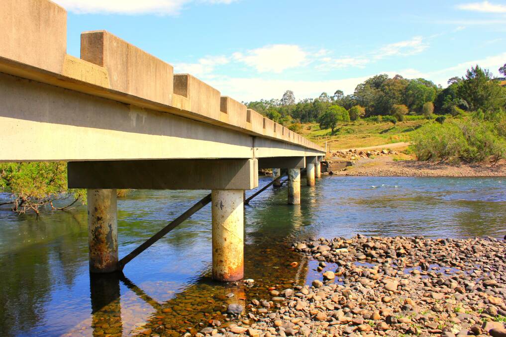 Charity Creek Bridge at Mount George. Photo by Kellie Hull.