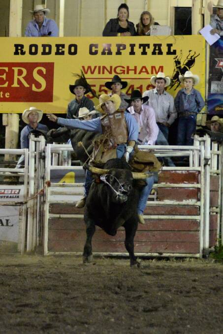 Manning Madness Professional Bull Riding Event in Wingham on Easter Saturday 2014