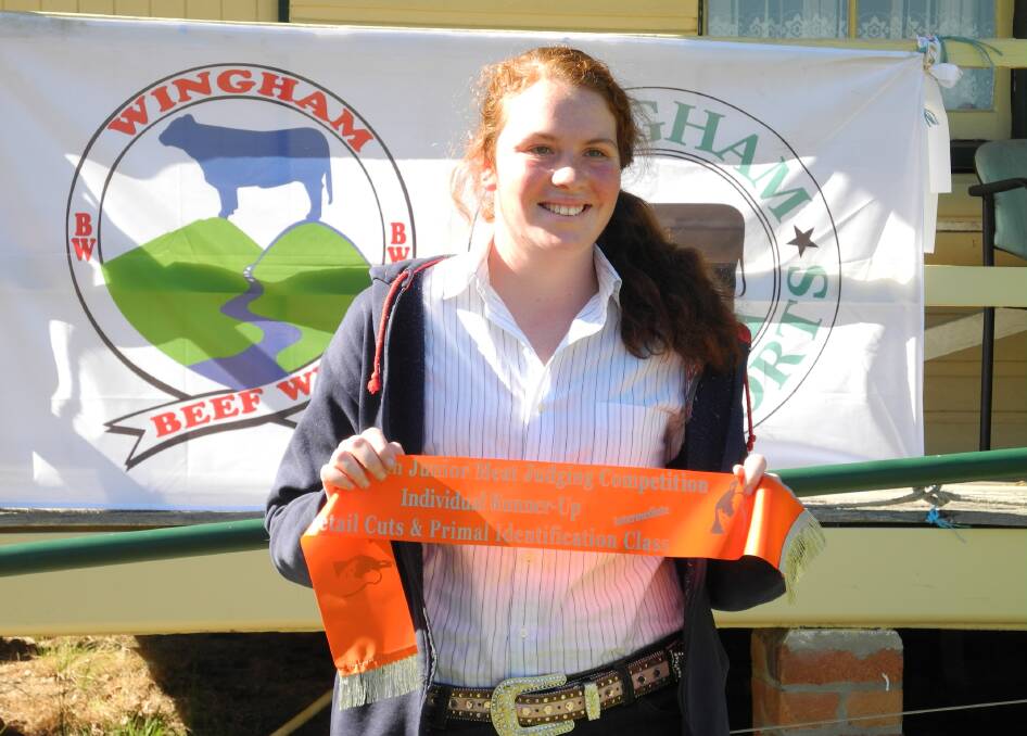 Wingham High School students "cleaned up" in the awards presentations at Beef Week 2014 - here is a selection of the award recipients.