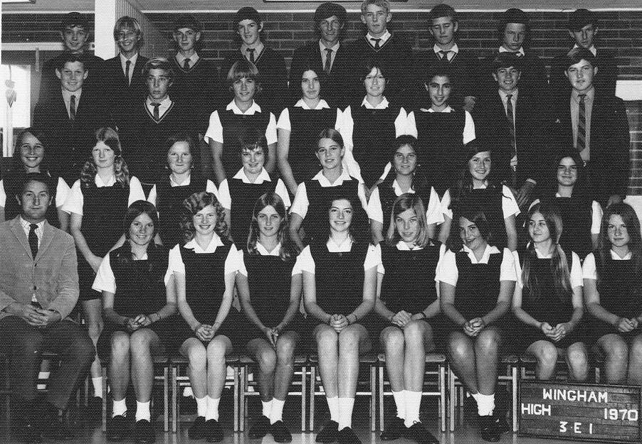 Wingham High School class of 1970 see website http://sallypiracha.wix.com/whs-archive for more photos.