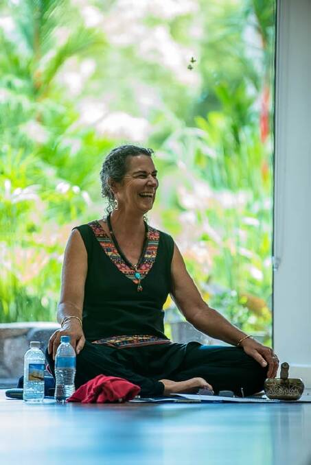Dr Sharn Rocco, facilitator of the mindfulness and meditation retreat at Stroud Monastery.