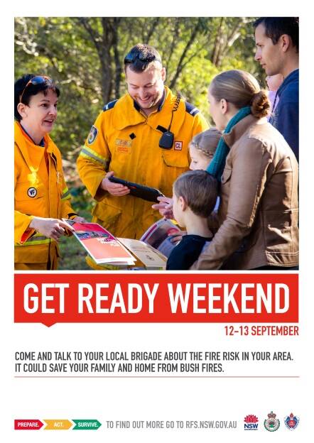 ‘Get ready’ for bushfire season on Get Ready Weekend
