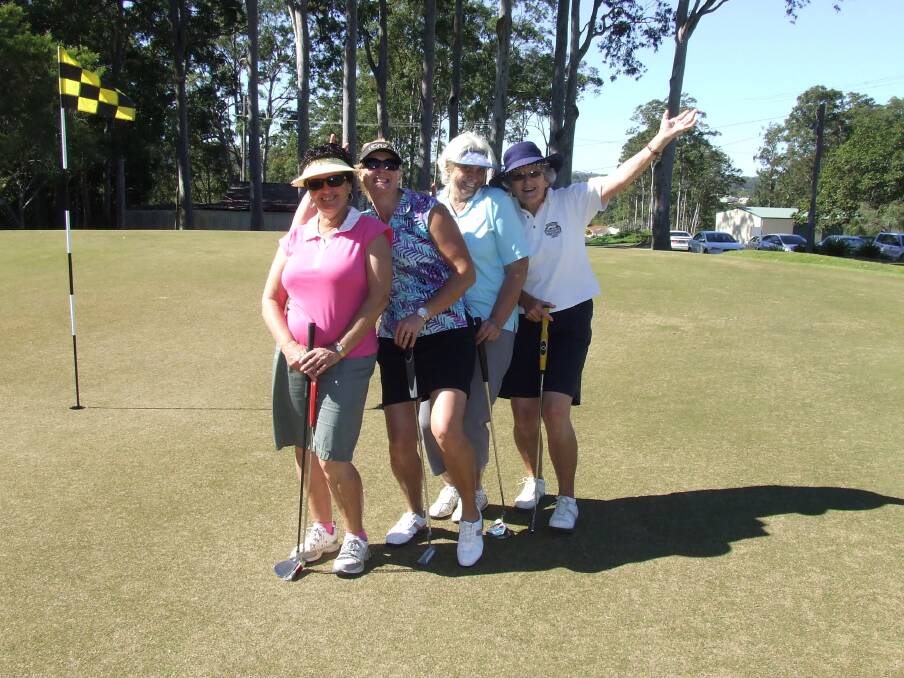 Wingham golfing ladies