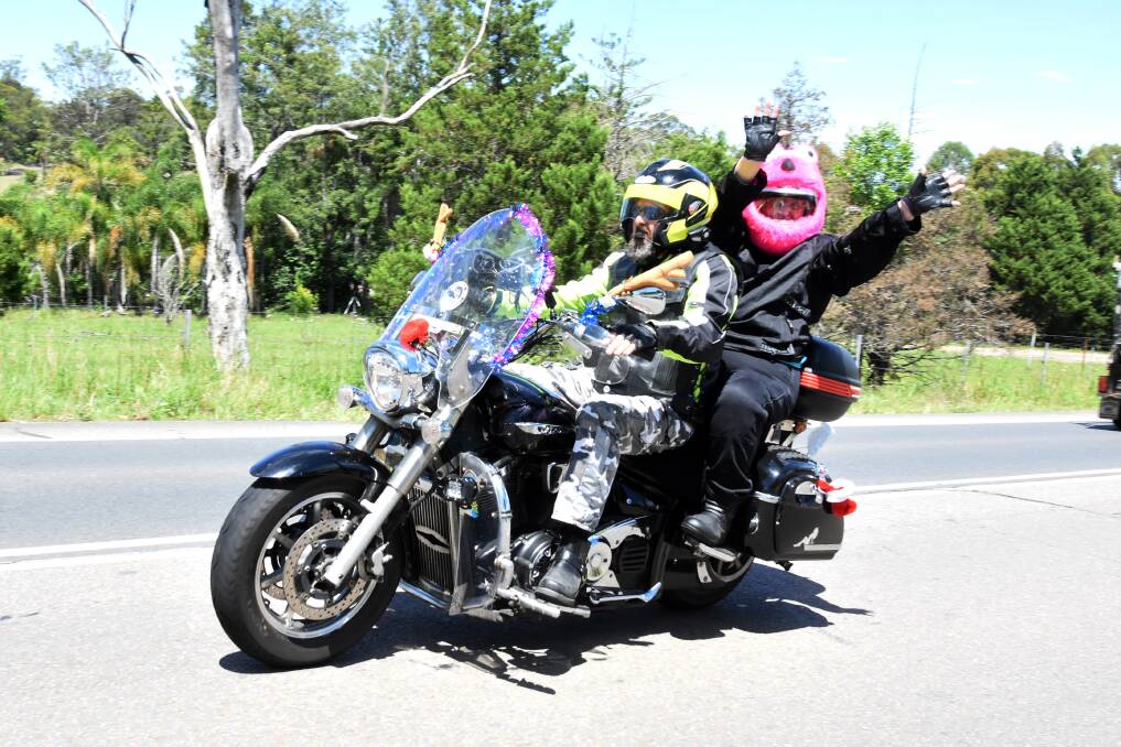 On the road again: The annual Christmas toy run is on this Sunday, leaving Wingham at 11am. Photo: Scott Calvin.
