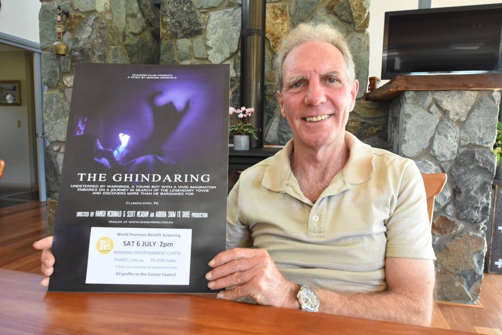 Creator: Graham Mansfield, who wrote the story of The Ghindaring, is looking forward to the premiere at the Manning Entertainment Centre on July 6.